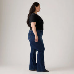 726 High-Rise Flare Women's Jeans (Plus Size) - Eternal Indigo Dark - Dark Wash