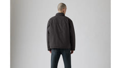 Briggs Short Puffer Jacket - Dark Phantom - Black