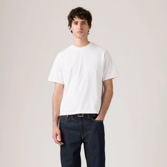 Boxy Short Sleeve T-Shirt - Bright White - White