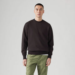 Authentic Crewneck Garment Dye Sweatshirt - Black Agate - Black