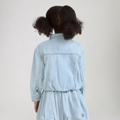 Bubble Denim Toddler 2T-4T Trucker Jacket - Wow Me Over - Light Wash