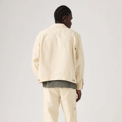 Sunrise Trucker Jacket - Undyed Ecru Greige - White