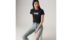 Graphic Logo Essential Sporty T-Shirt - Caviar - Black