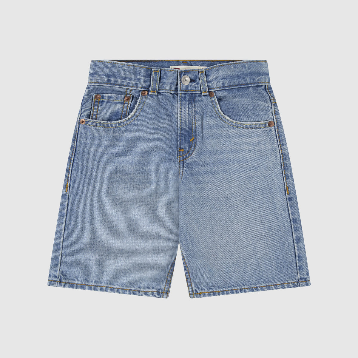 Skate Shorts Little Boys 4-7 - From Scratch No Destruction - Light Wash