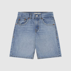 Skate Shorts Little Boys 4-7 - From Scratch No Destruction - Light Wash