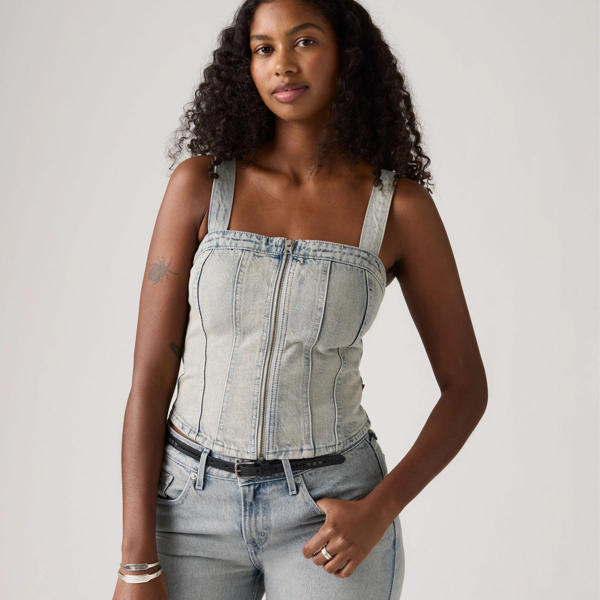 Sculpted Bustier - Boss Business - Grey