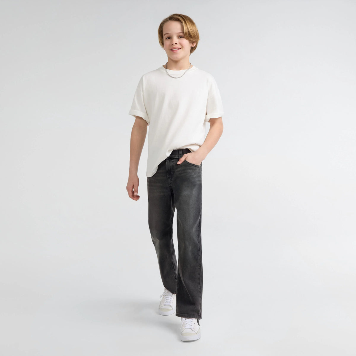 517™ Bootcut Jeans Big Boys 8-20 - Volcano - Dark Wash