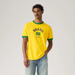Brasil  Ringer Tee - Brasil - Multi-Color