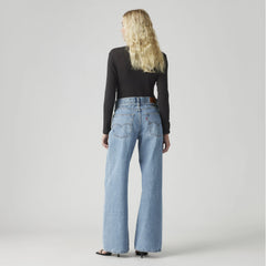 XL Baggy Straight Women's Jeans - Thanks Friend - Medium Wash