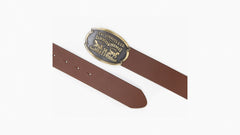 Billy Plaque Belt - Brown