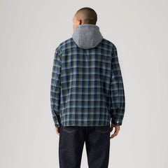Francisco Sherpa Flannel Jacket - Beau Plaid - Blue
