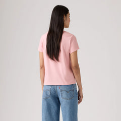 Levi's® Logo Perfect Tee Shirt - Coral Blush - Pink