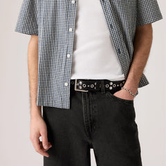 Jordan Studded Belt - Caviar - Black