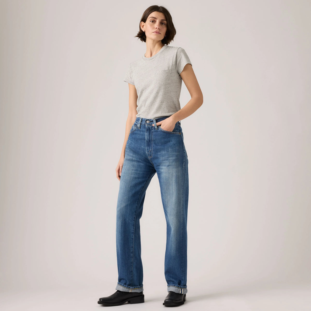 1950's 701® Women's Jeans - Pinole - Medium Wash