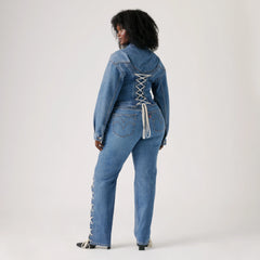 BEYONCÉ X LEVI’S® 501® Curve Women's Jeans - Laced Up - Medium Wash