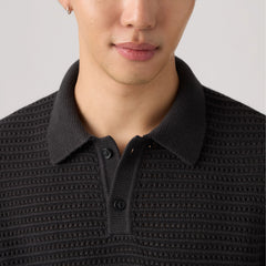 Laguna Sweater Polo - Dark Phantom - Black