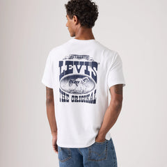 Relaxed Fit Short-Sleeve Graphic T-Shirt - Archival Cowboy White - White