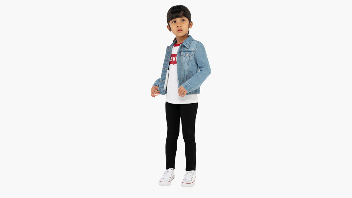 Trucker Jacket Little Girls 4-6 - Alanis - Blue