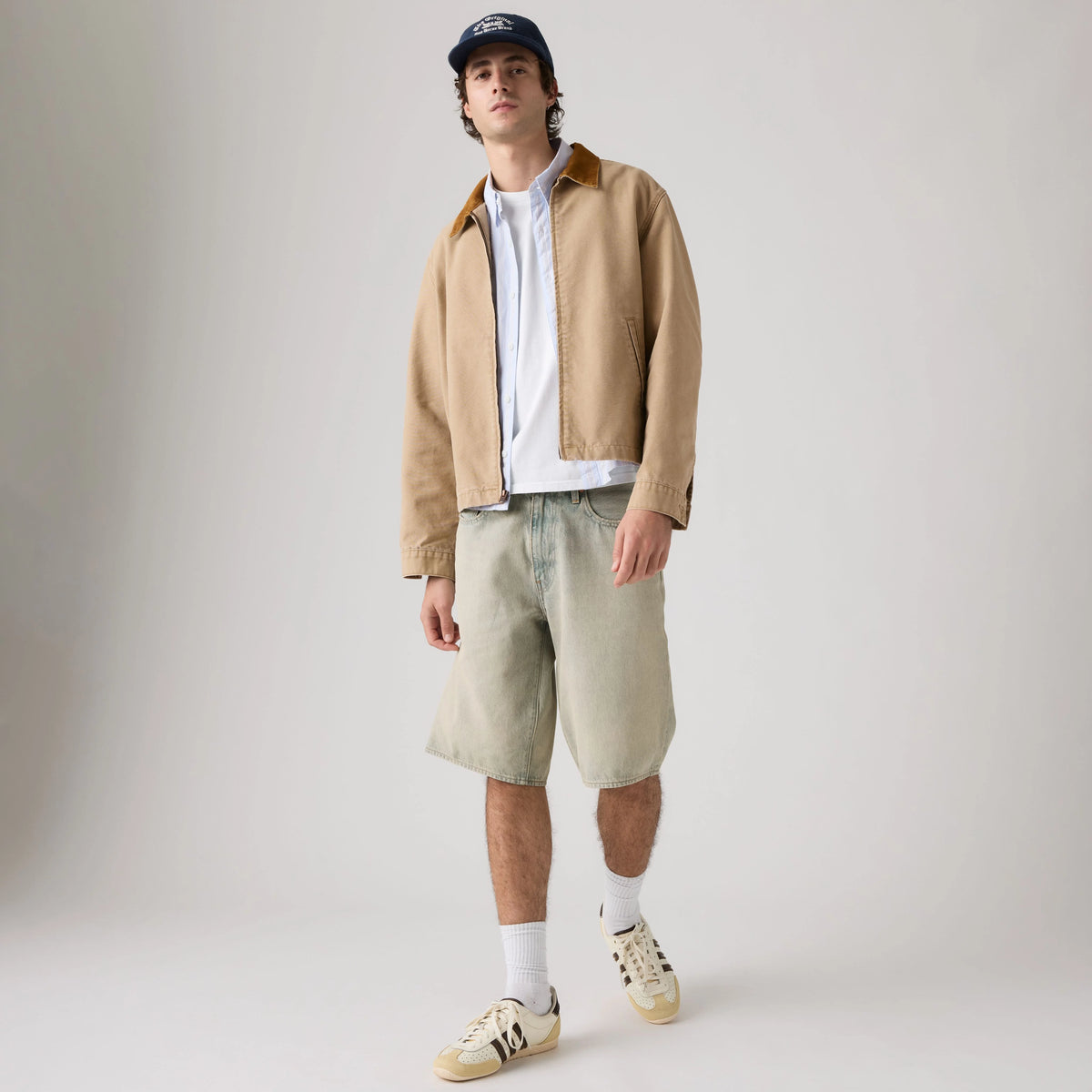 478™ Baggy 12" Men's Shorts - Tinted Alternative Rock - Light Wash