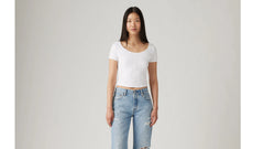 Mars Corset T-Shirt - White