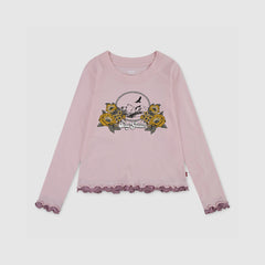 Twofer Tee Big Girls 7-16 - Crystal Rose - Pink