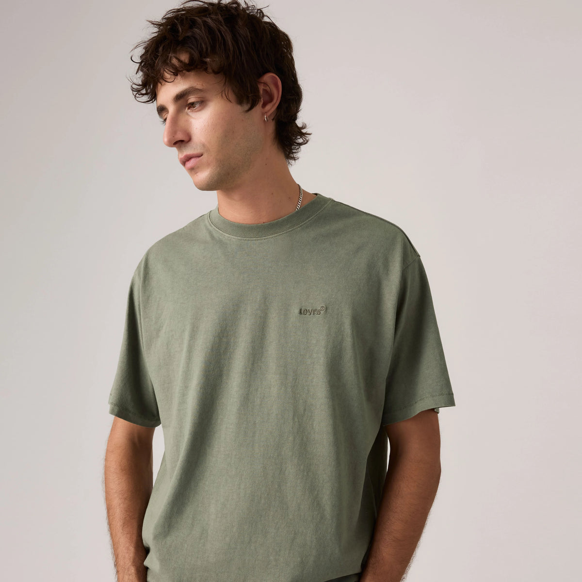Authentic Red Tab™ Vintage Garment Dye T-Shirt - Garment Dye Mulled Basil - Green