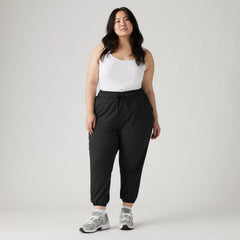 Off Duty Women's Joggers (Plus Size) - Meteorite - Black