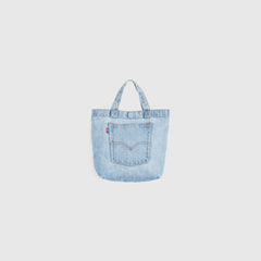 Mini Tote Bag - Ocean - Light Wash