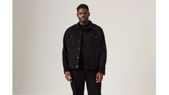 Trucker Jacket (Big) - Last Nite - Black