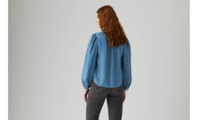 Journey Western Shirt - Bright Mid Stone - Medium Wash