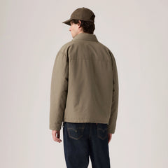 Briggs Short Puffer Jacket - Bungee Cord - Brown