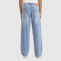 Loose Straight Jeans Big Boys 8-20 - Basil Sky - Blue