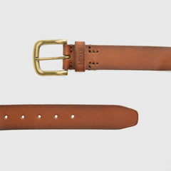 Levis Tumbled Icon Belt - Drake Khaki - Brown