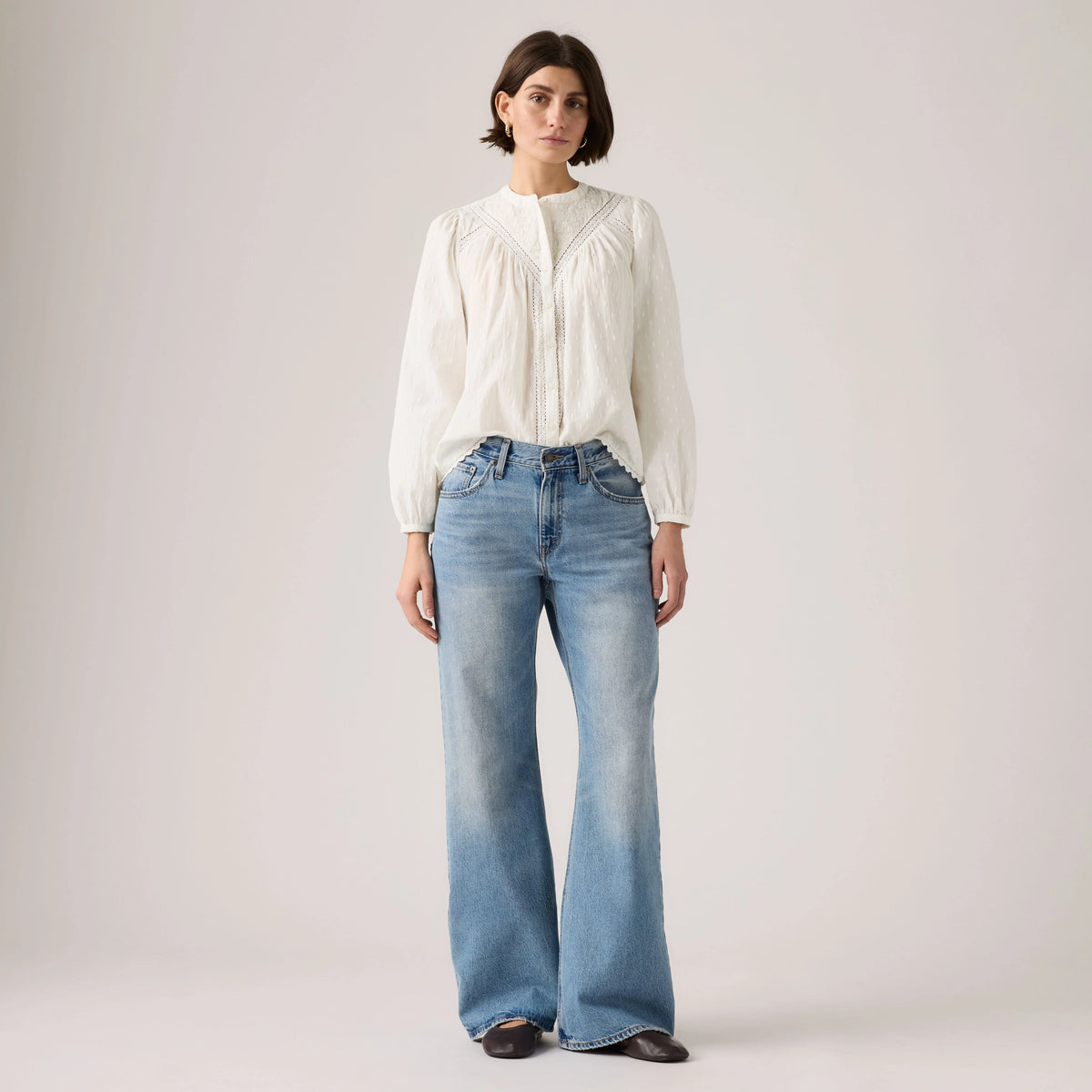 Loose Boot Women's Jeans - Easy Days - Medium Wash