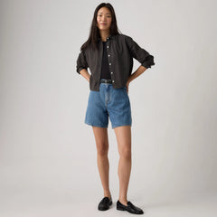 High Rise Baggy Lightweight Women's Shorts - Own It Tencel - Medium Wash