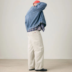 XX Chino Baggy Men's Pants - Pumice - White