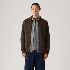 Catalina Cardigan - Chocolate Brown Heater - Brown