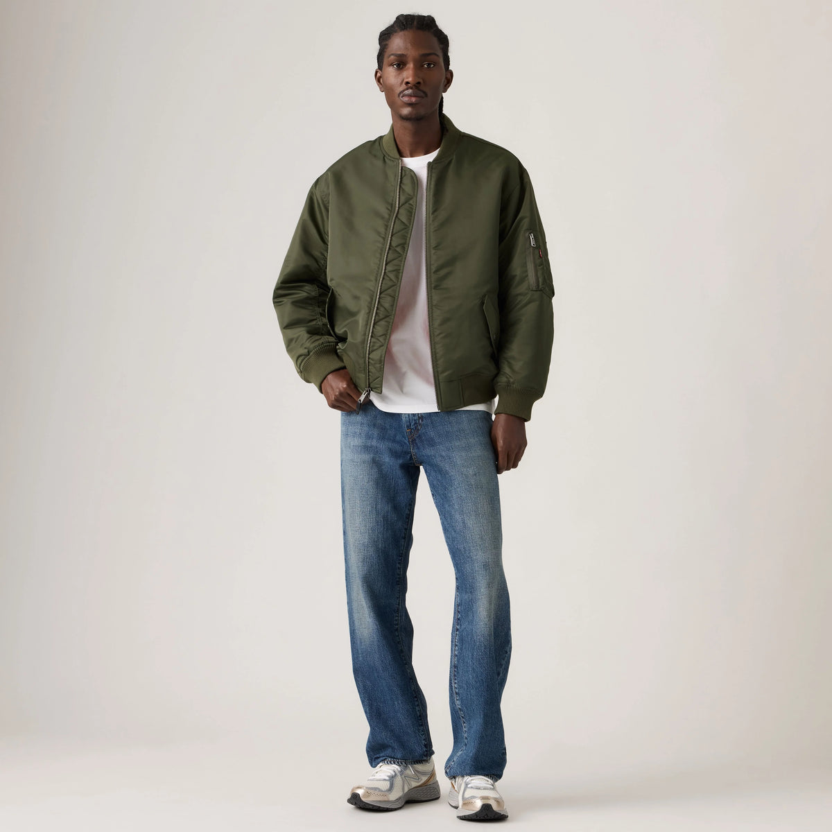 568™ Loose Linen+ Denim Men's Jeans - How You Feel Lightweight - Dark Wash
