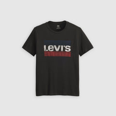 Standard Fit Levi's® Sportswear Logo Graphic T-Shirt - Black