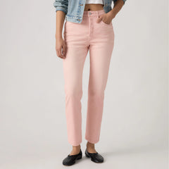 501® Original Fit Cropped Women's Jeans - Chipped Sepia Rose - Pink