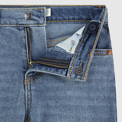 Wide Leg Jeans Little Girls 4-6 - It's All Fun - Medium Wash