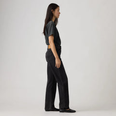 Easy Dad Women's Jeans - Rebel Edge - Black