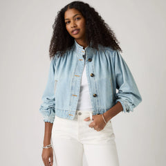 Parker Pretty Short Coat - Hello People - Medium Wash