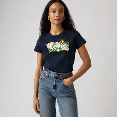 Levi's® Logo Perfect Tee Shirt - Navy Blazer - Blue