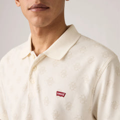 Housemark Polo Shirt - Egret - Tan
