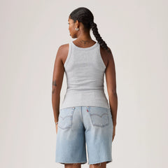 Graphic Essential Raglan Tank Top - Levis 2 Horse Starst - Grey