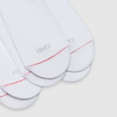 Low Cut Logo Socks (3-Pack) - White - White