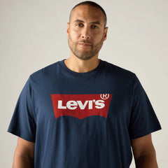 Levi's® Logo Graphic T-Shirt (Big) - Dress Blues