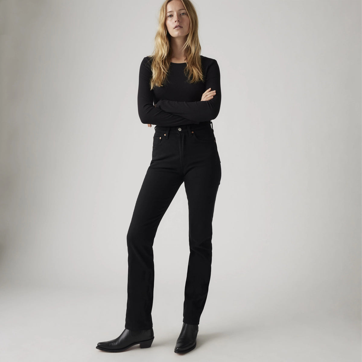 501® Original Fit Women's Jeans - Black Sprout