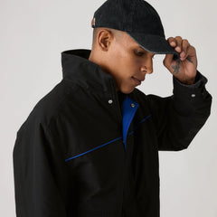 Austin Racer Jacket - Jet Black - Black